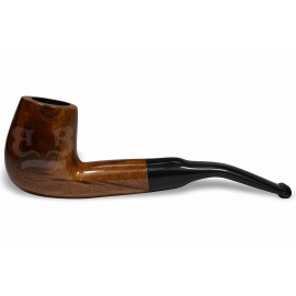 Cachimbo Bertoldi Elite Resina Natural Curvo Peça Única
